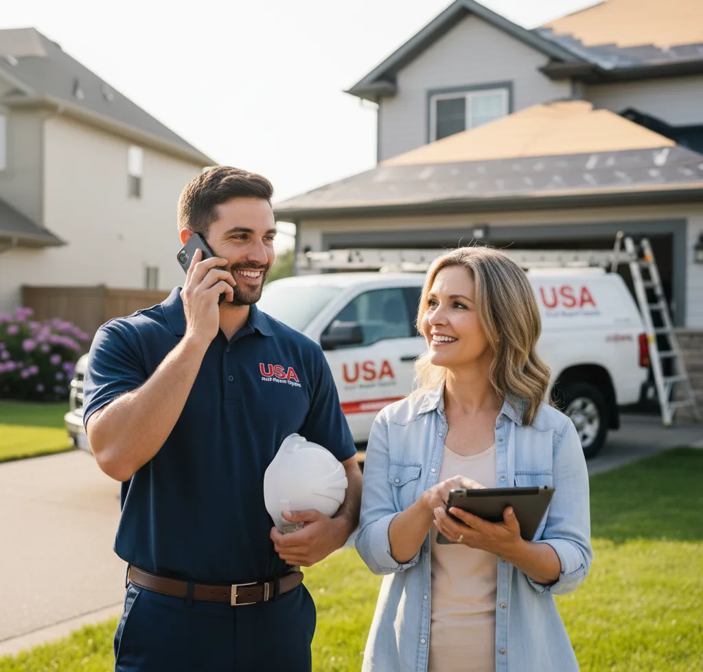 USA Roof Repair Experts customer support in D'Iberville