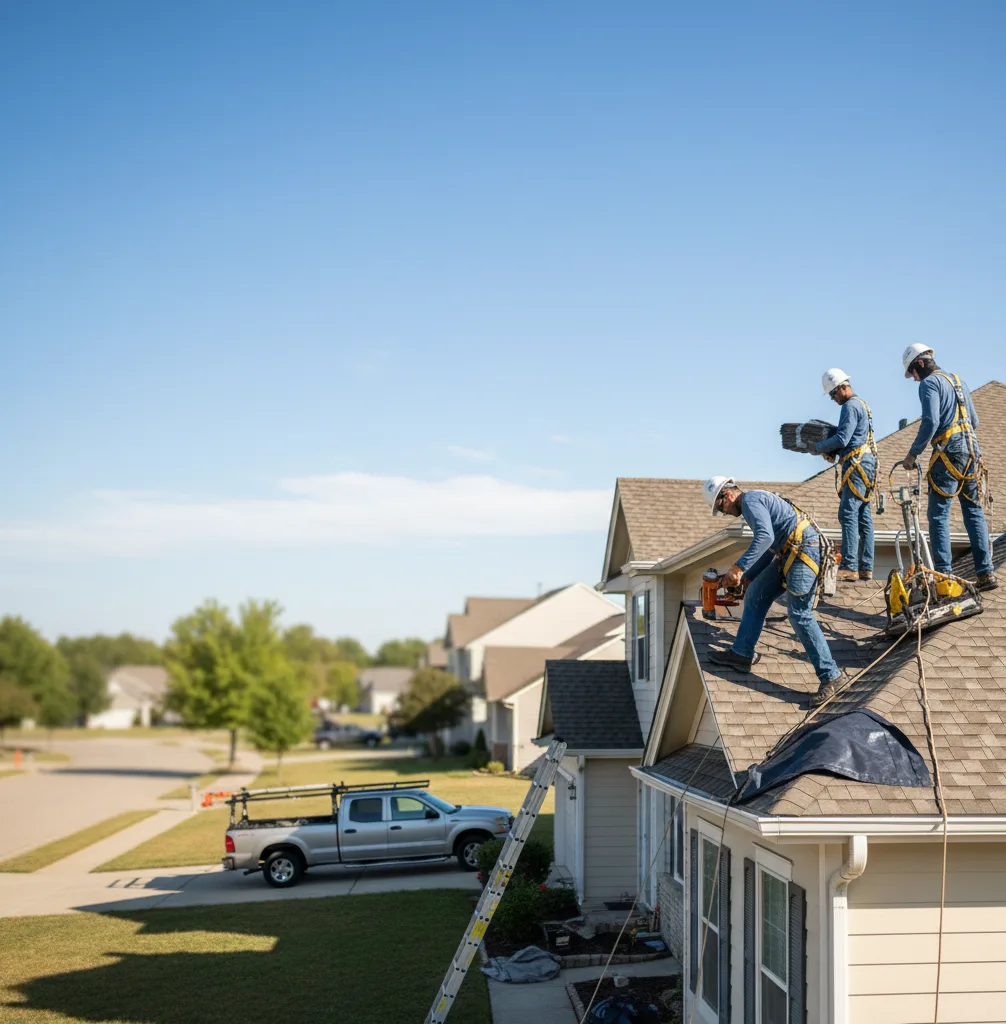 Roof Repair in D'Iberville